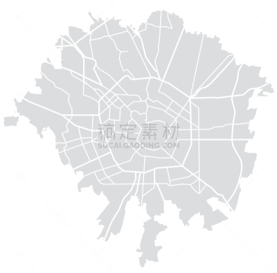 米兰,城市生活,几何形状,灰色,现代,伦巴第大区,路线图,绘画插图,旅行者