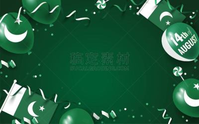五彩纸屑,气球,巴基斯坦,八月,背景,美国国庆日,国内著名景点,请柬,事件,贺卡