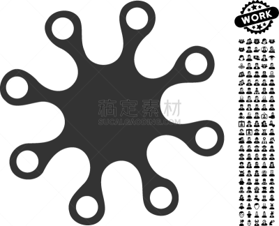 计算机图标,生物学,不卫生的,图像,孢子,吸血动物,设计元素,矢量,奖励,愤怒