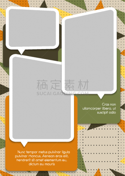 模板,信息图表,矢量,抽象拼贴画,现代,活页夹,边框,公亩,对话气泡框,商务