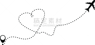 座舱,飞机,绘画插图,飞行器,矢量,心型,天空,海上航道,线条,飞