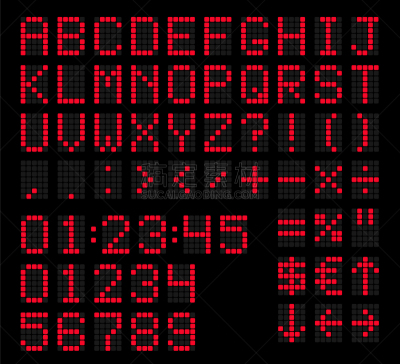 字母表次序,数字,数字化显示,商务,计算机,运动,字母,信函,抵达,离开