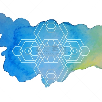 水彩画,几何学,分离着色,瑜伽,太空,荐骨,印度教,品牌名称