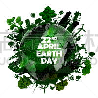 地球日,绿色,概念,地球形,安全的,白昼,环境,干净,庆祝