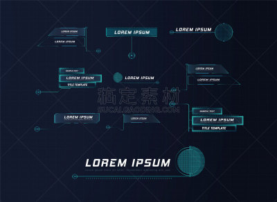 未来,商务,图表,技术,模板,现代,雷达,全息图,绘画插图,科学