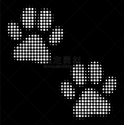 脚印,爪子,计算机图标,宠物,球体,脉搏图,斑点,点状,野生动物,点染