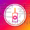 分离着色,彩色图片,遥控器,线图标,传媒,轮廓,偏远的,沟通,设计