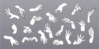 绘画插图,信息图表,矢量,手,做手势,平坦的,计划书,女性,蜘蛛网