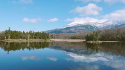 Shiretoko Five Lake，Shiretoko Goko，在日本北海道Shiretoko国家公园