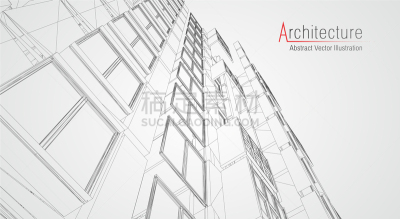 概念,建筑,接线框,城市生活,极简构图,空气精灵,建筑师,设计师,工程师,专心