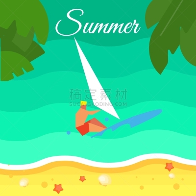 夏天,海景,鸡尾酒,自然,季节,概念,图像,海洋,冲浪,度假