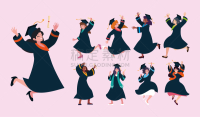 女人,专门技术,肖像,模板,青年女人,文凭,绘画插图,卡通,衣服