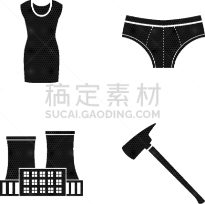 职业,蜘蛛网,黑色,计算机图标,石油工业,短灯笼裤,男人,简单背景,弹性,斧