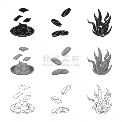 分离着色,海洋,品牌名称,蛋白质,一个物体,蔬菜,素食,健康保健,食品,营养品