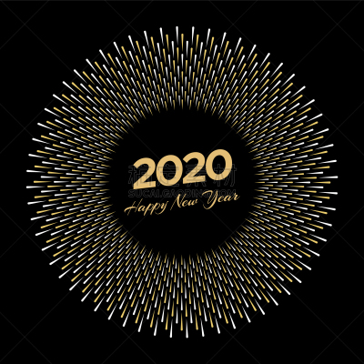 2020,雕刻图像,焰火,新年前夕,华丽的,请柬,事件,壁纸,传统节日,问候