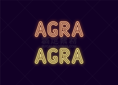 印度,阿格拉,城市,霓虹灯,品牌名称,黄色,活力,照亮,庆祝,旅游