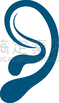 模板,品牌名称,图标,健康保健,现代,数码图形,白色,听,试听,爱
