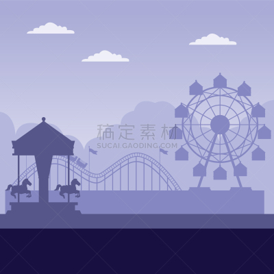 游乐园,紫色背景,杯垫,家庭,公园,传统节日,化妆舞会服,芝加哥市,儿童,复古