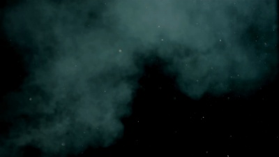   Super Slow-Mo 黑色背景上的烟雾
