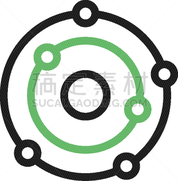 原子,理想化的,化学制品,概念,技术,科学,图像,矢量,质子,教育