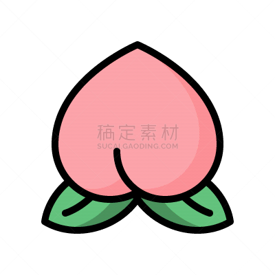 家庭,春节,计算机图标,充满的,桃,轮廓,新年,传统,庆祝