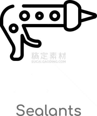 分离着色,轮廓,黑色,简单,计算机图标,线条,密封剂,硅树脂,牙医,建筑业