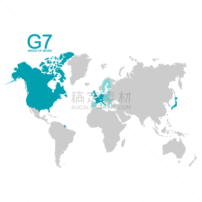 数字7,组物体,白色,信息图表,法国,加拿大,美国