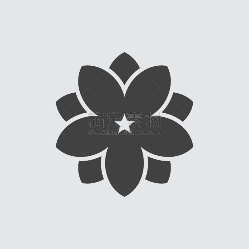 图标,瑜伽,自然,华丽的,花朵,自然美,花瓣,花,装饰