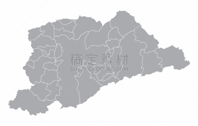 圣保罗州,城市,分离着色,轮廓,暗色,灰色,巨大的