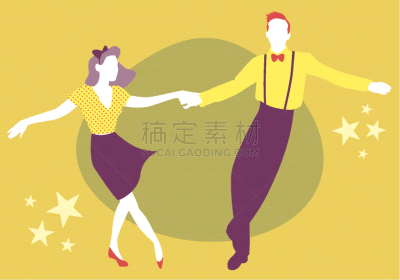 舞蹈,青年伴侣,林迪舞,爵士乐,男人,图像,女人,林迪,摇摆,复古