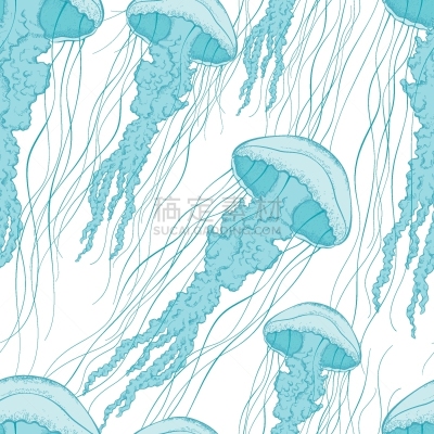 一只动物,深的,华丽的,旅途,海洋生命,野生动物,背景,绘画插图,水下,鱼类