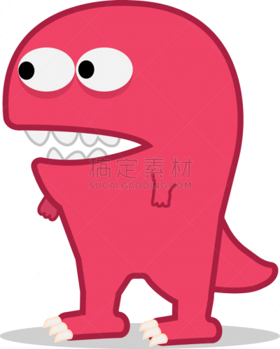 可爱的,性格,外星人,巨魔,怪异,玩具,小的,动物,设计