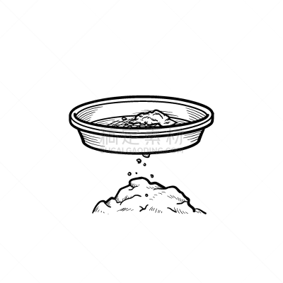 手,锅,金矿,商务,移镜头,大桶,水槽,设备用品,采矿业,绘制