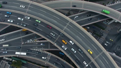 上海高架公路枢纽