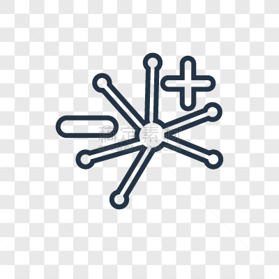 分离着色,概念,直的,组物体,透明,计算机图标,Geometer,轮廓,白色,商务