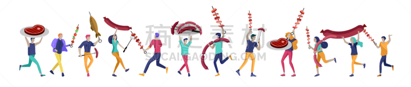 烤肉架,人,超文本链接标示语言,牛排,请柬,热,菜单,计划书,准备,聚会
