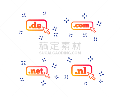 com域名,特拉华,标志,平坦的,网,活力,国内著名景点,电子邮件,代币,设计