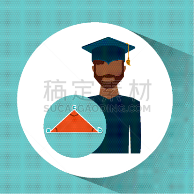 男人,几何学,学生,理论设计标签,图像,代数,毕业,选择,教育