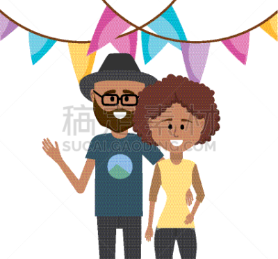 人,动画片,商务,男人,肖像,图像,女人,聚会,庆祝,违约