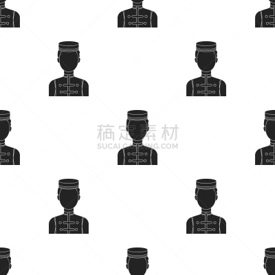 分离着色,白色,黑色,门童,时尚,计算机图标,男人,酒店,看门人,协助
