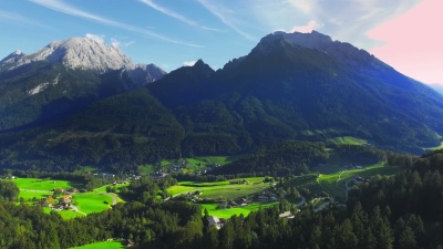 Berchtesgadener Land和Mount Watzmann