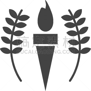 体育火炬,拿着,矢量,奥运会,概念,希腊,游戏,图像