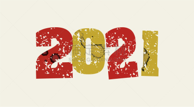 概念,橡皮章,2021,艺术字,单词,午夜,倒计时,新年前夕,图像,庆祝