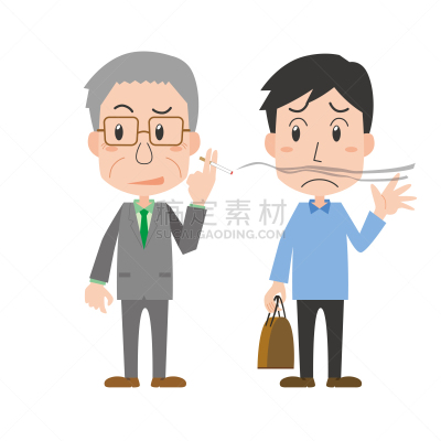 男人,烟,香烟,狂怒的,老年男人,可爱的,商务,一个人,尼古丁,女人