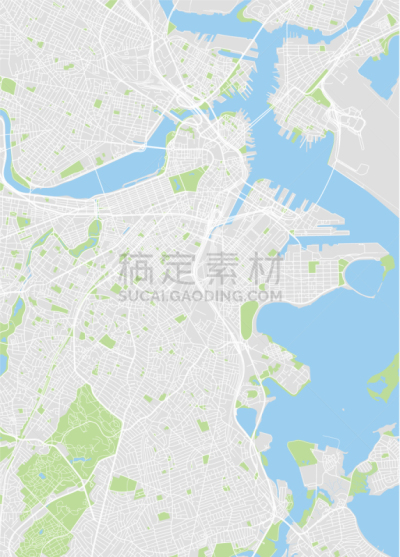 波士顿,彩色图片,街道图,林荫路,公园,河流,建筑结构,都市风景,城市天际线,剪影