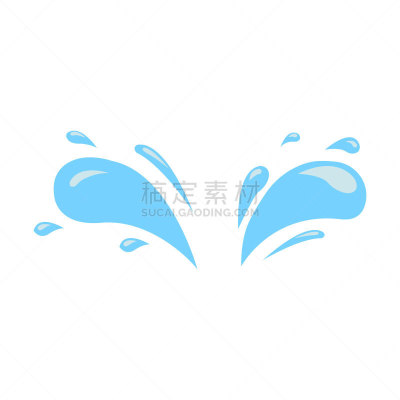 符号,水滴,矢量,水,绘画插图,图像特效,分离着色,纯净,背景分离,现代