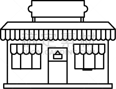 分离着色,商店,建筑业,图标,信息图表,商务,建筑外部,外立面,房屋,城镇