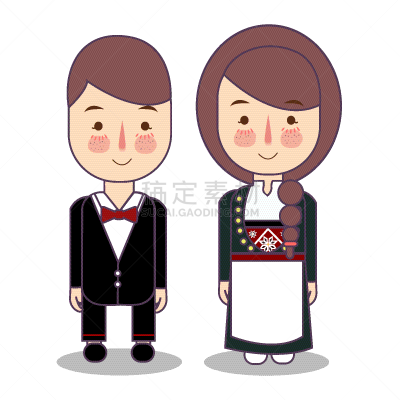 衣服,国内著名景点,传统,传统服饰巴纳德,分离着色,男孩,可爱的,人,收集