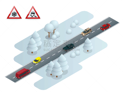 安全的,交通,冬天,雪,路,滑的,冰,白色,自然,湿