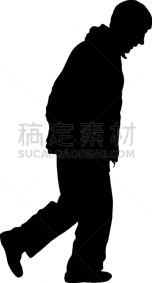 人,白色背景,中老年人,头发,足,女商人,家庭,男人,剪影,站